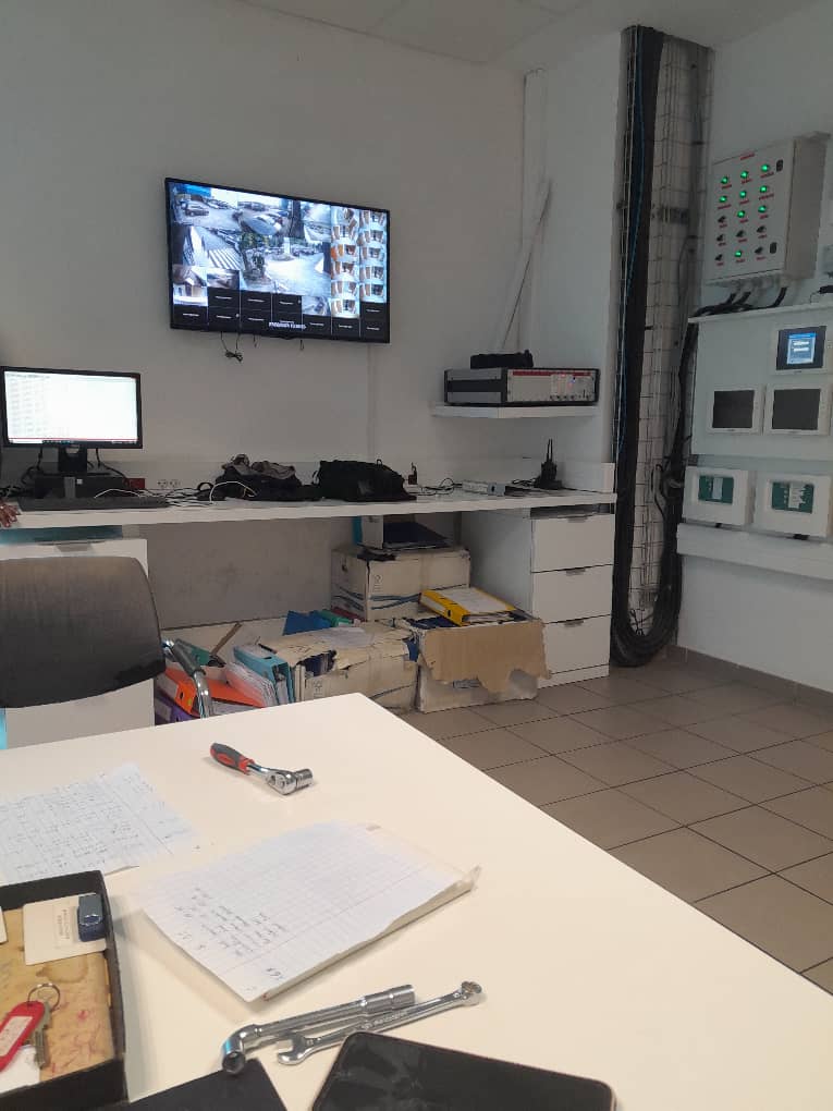 Poste de supervision vidéosurveillance et baies techniques